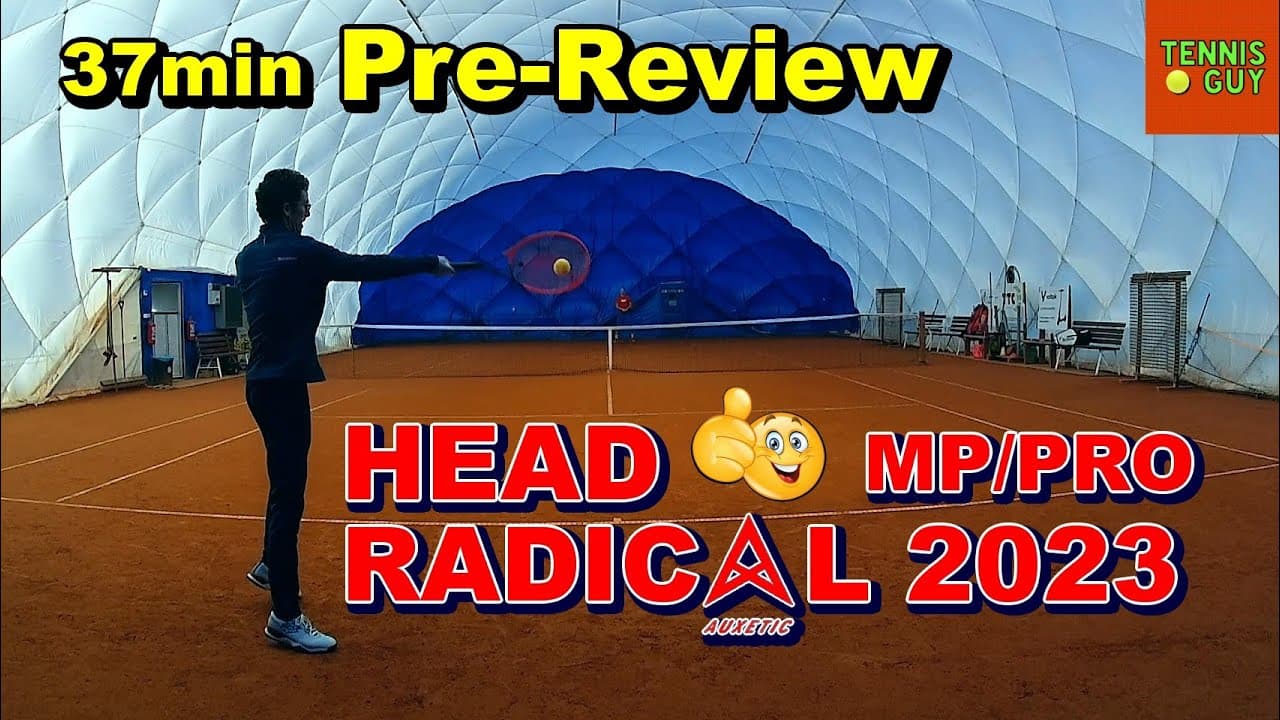 🎾 HEAD RADICAL MP/PRO 2023 AUXETIC Pre-liminary Review 👀