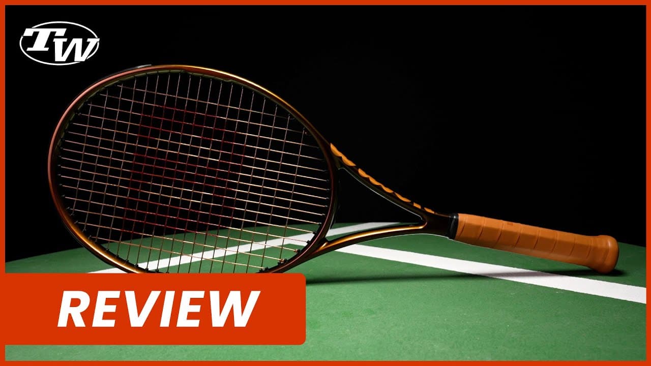 Wilson Pro Staff Six.One 100 v14 Tennis Racquet Review! Forgiving, controllable power & solid feel!