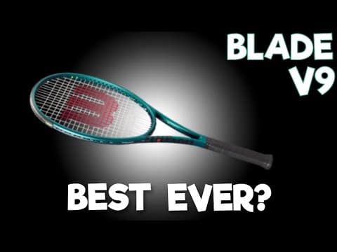 WILSON BLADE V9 REVIEW + MATCH PLAY