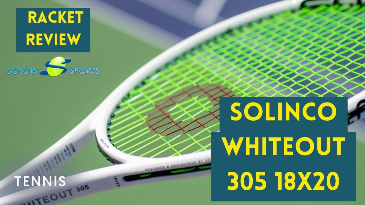 Solinco Whiteout 305 18x20 Tennis Racket Review