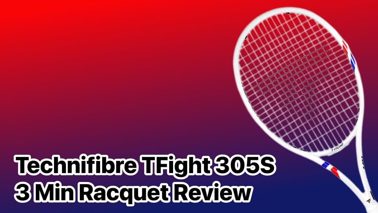 Technifibre TFight 305S (18x19) - 3 Minute Racquet Review