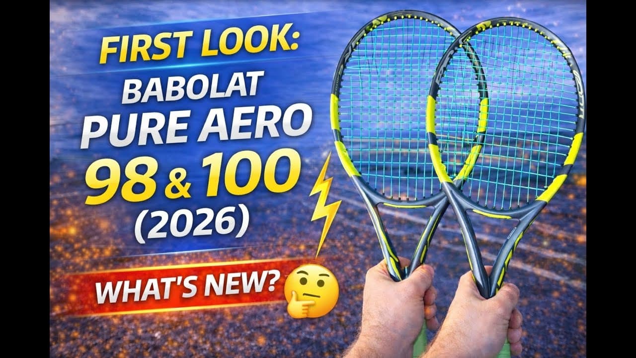 First Look at Babolat Pure Aero 98 and 100 (2026)