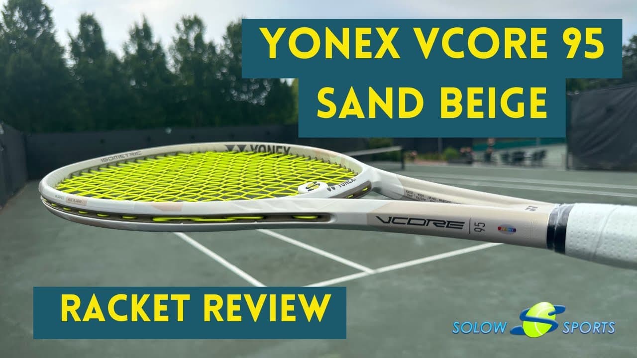 Yonex Vcore 95 Sand Beige Tennis Racket Review