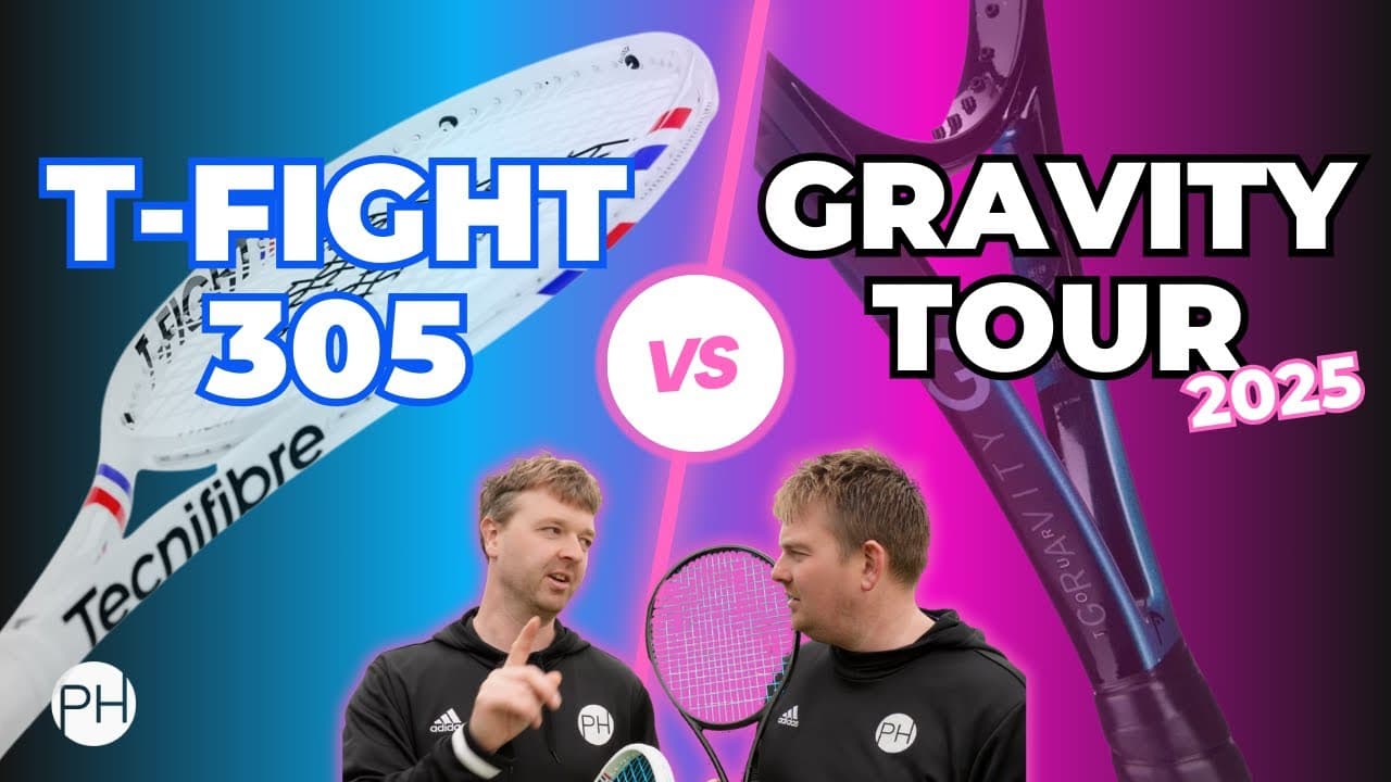TECNIFIBRE T-FIGHT 305s vs HEAD GRAVITY TOUR | Tennis Racket Review | Comparison | PH Tennis