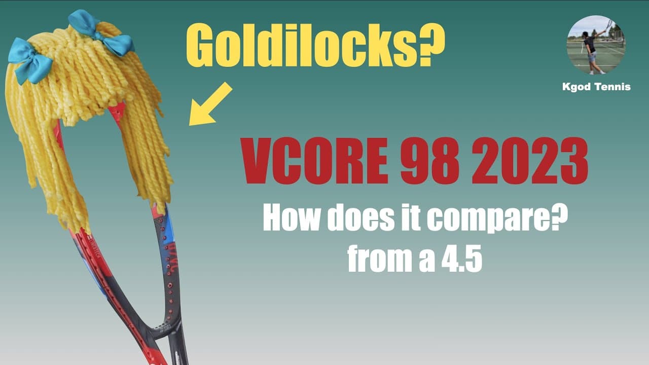 Where does this racquet stand? | VCORE 98 2023 Racquet Impressions from a 4.5
