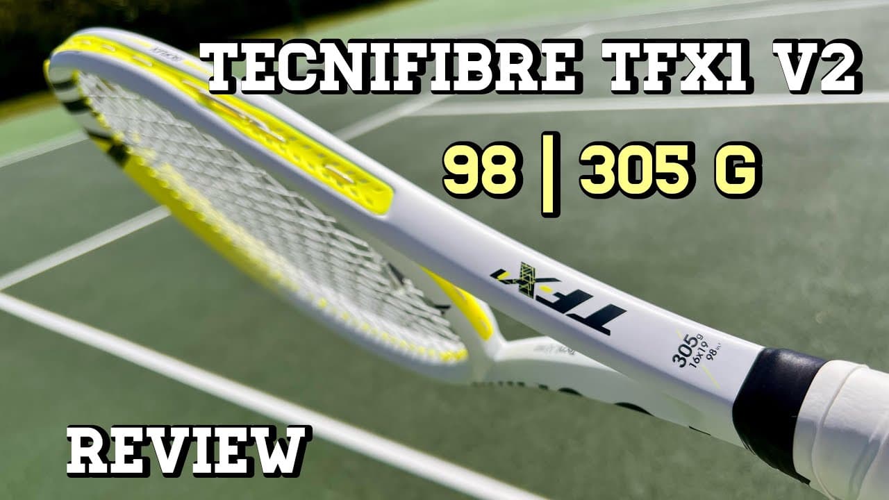 Tecnifibre TFX1 V2 98 | 305 Tennis Racquet / Racket Review