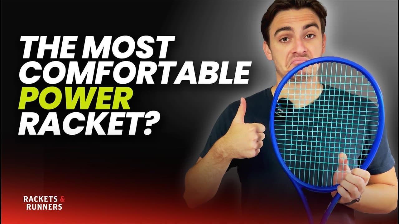 One of the most COMFORTABLE power rackets right now!! Wilson Ultra 100 V5 Review | Rackets & Runners