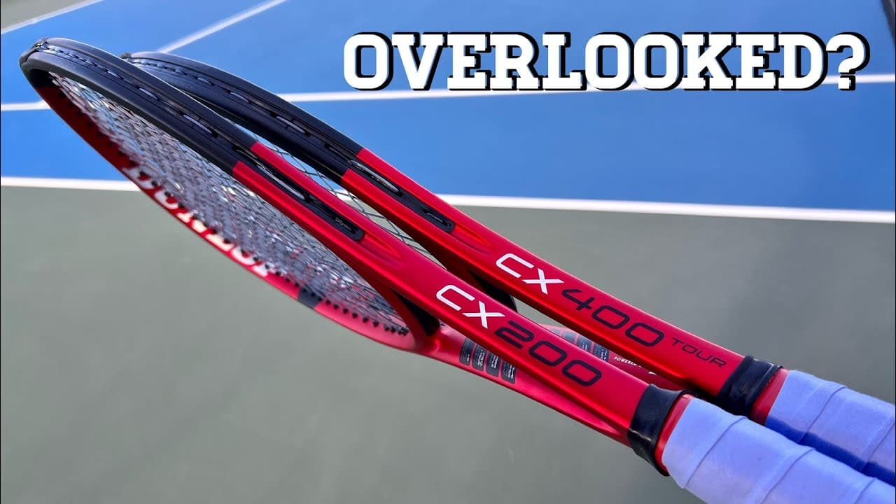 Dunlop CX 400 Tour & 200 Tennis Racquet / Racket review