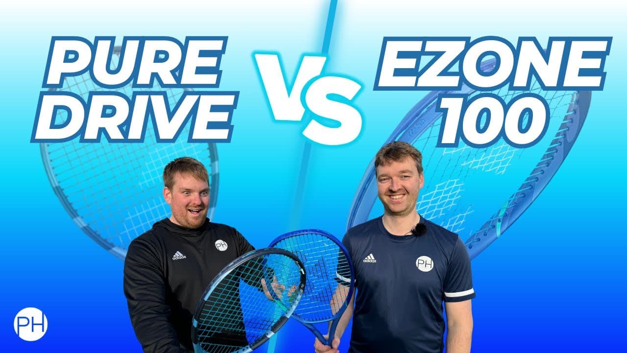 NEW EZONE 100 vs PURE DRIVE | 2025 | New Tennis Rackets Review | PH Tennis