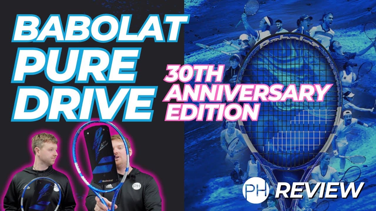 REVIEW: BABOLAT PURE DRIVE 30th ANNIVERSARY EDITION | Tennis Racquet Review | Tennis Racquet