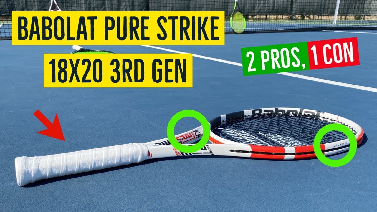 BABOLAT PURE STRIKE 18X20 3RD GEN | Dominic Thiem's Racket | Tennis Racket Review