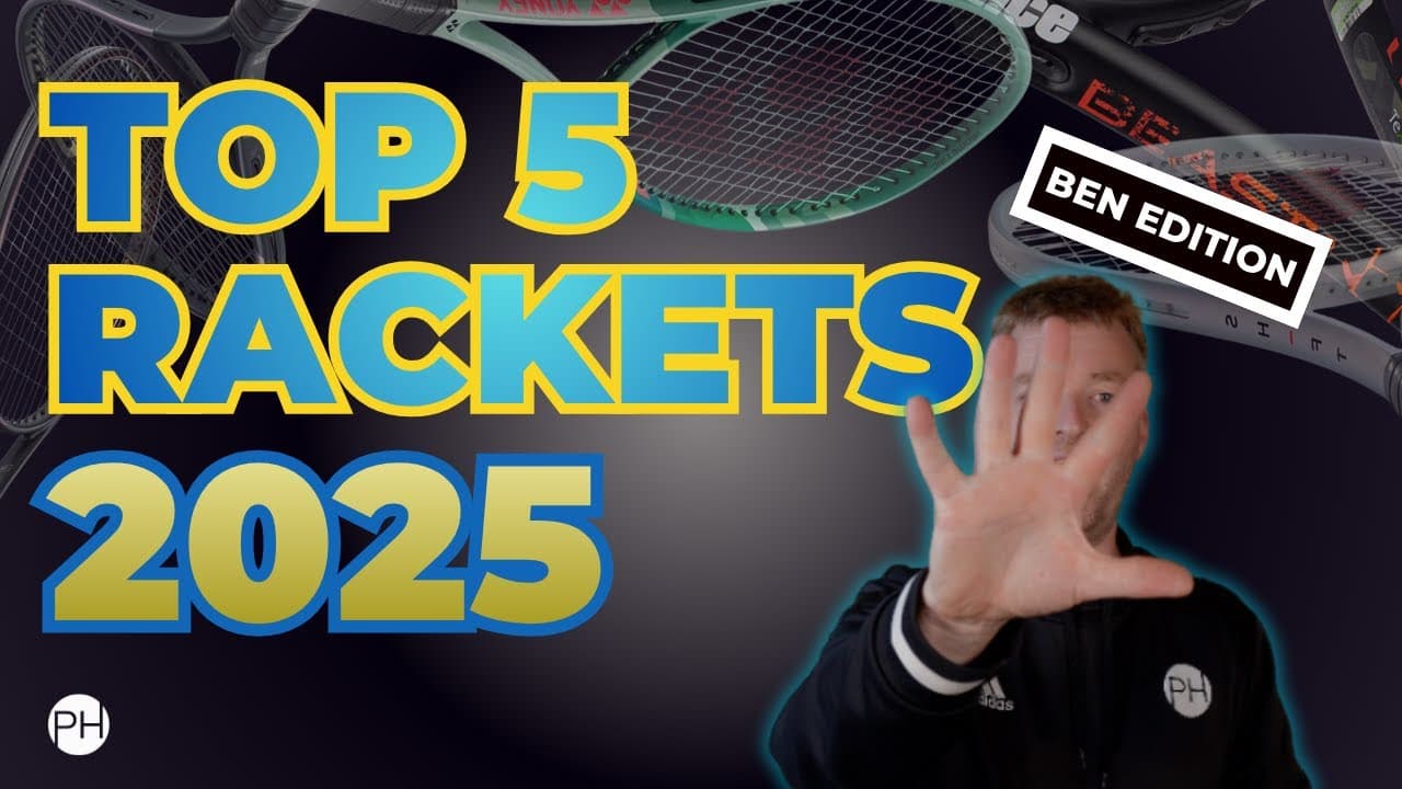 TOP 5 RACKETS OF 2025 (Coach Approved!) | Tennis Racket Review | PH Tennis