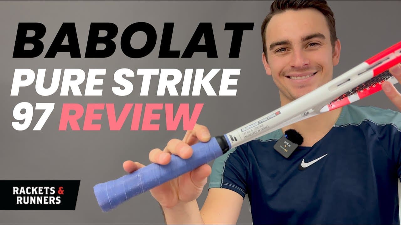 Is this THE BEST control racket right now?! Babolat Pure Strike 97 Racket Review | Rackets & Runners