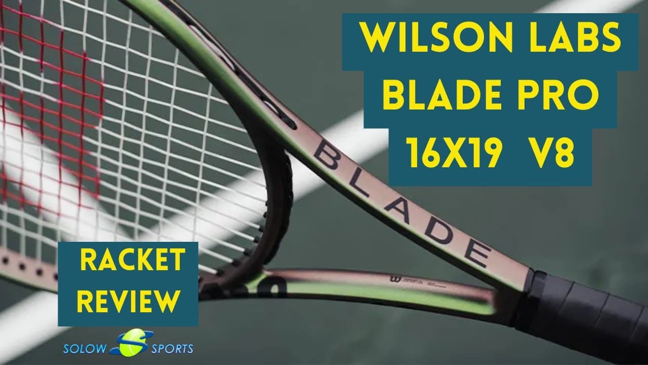 Wilson Pro Labs Blade PRO 16x19 v8 Tennis Racket Review  | Limited Edition |