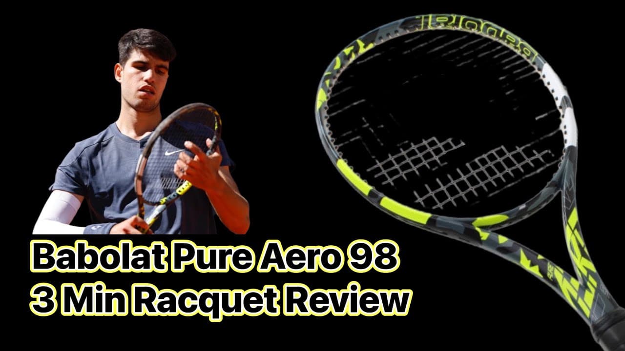 Babolat Pure Aero 98 Racquet Review - 3 Minute Racquet Review
