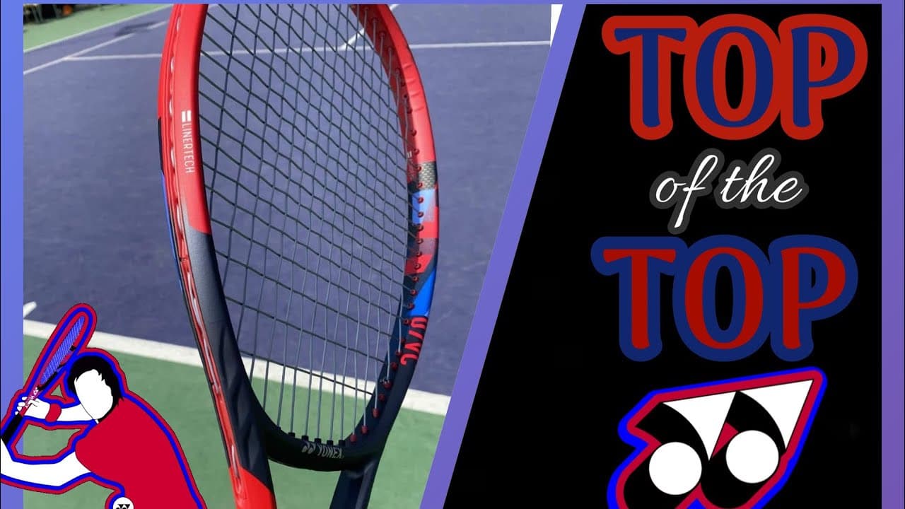 This Racquet is like CHEATING! (Yonex Vcore 100l Review) - Alex Tennis