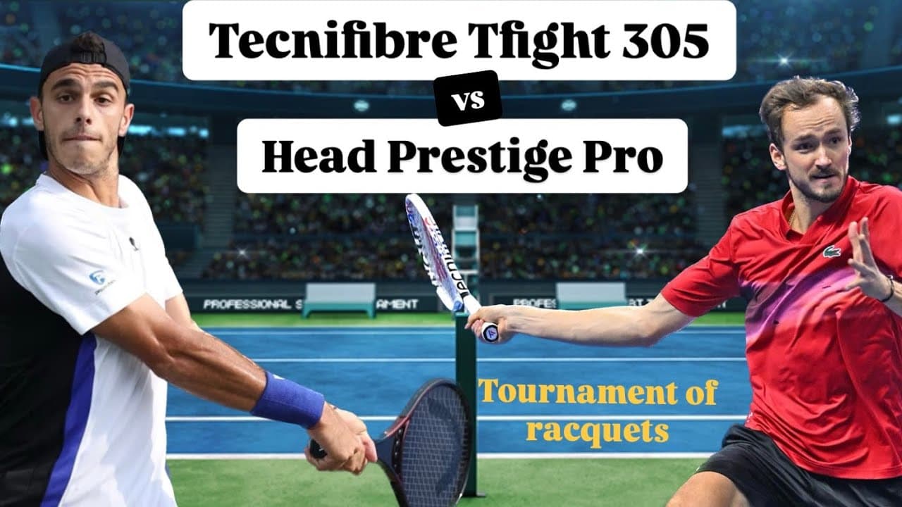 Tecnifibre Tfight ISO 305 vs Head Prestige Pro Auxetic 2.0 (tournament of racquets)