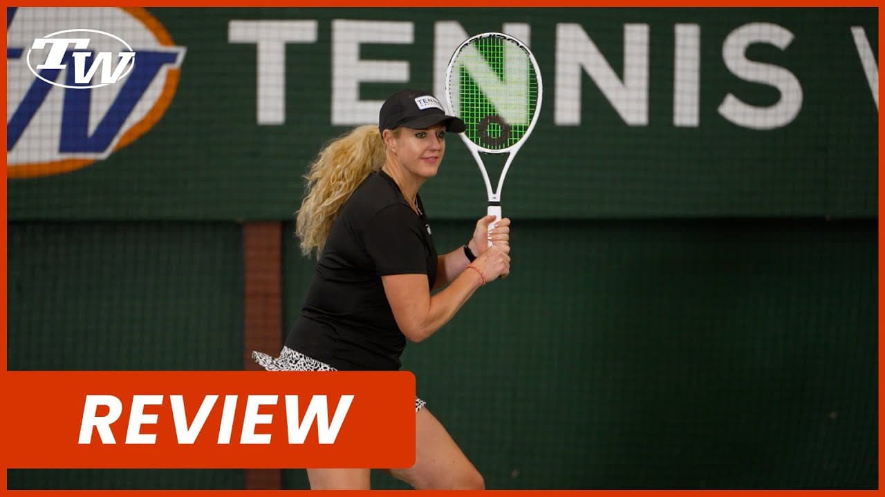 Solinco Whiteout 305 XTD (extended) Tennis Racquet Review (demo now!)