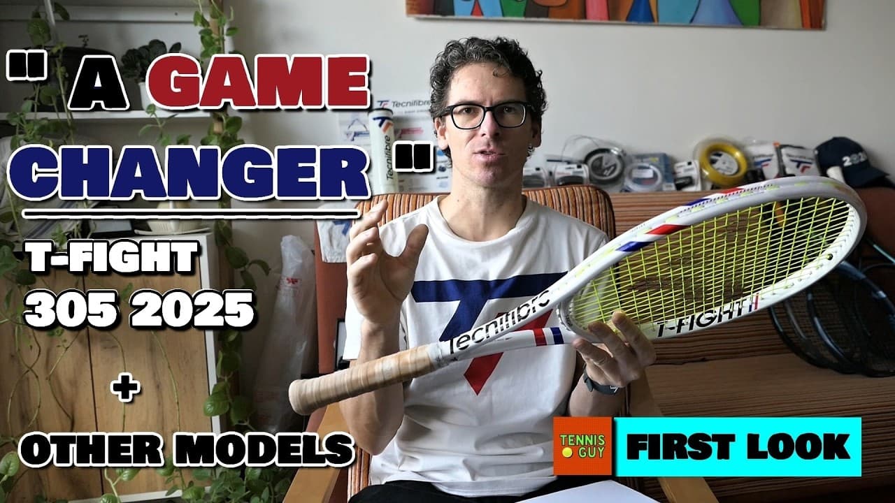 Tecnifibre T-Fight 305S 2025 Looks Beautiful & Complete Line Of New T-Fights Revealed