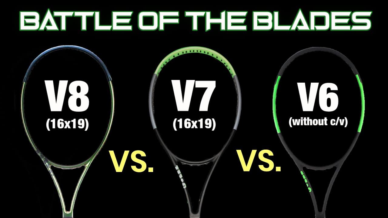 BATTLE OF THE BLADES - Wilson Blade V8 vs. V7 vs. V6 (no CV) - Comparison & Full In-depth Review