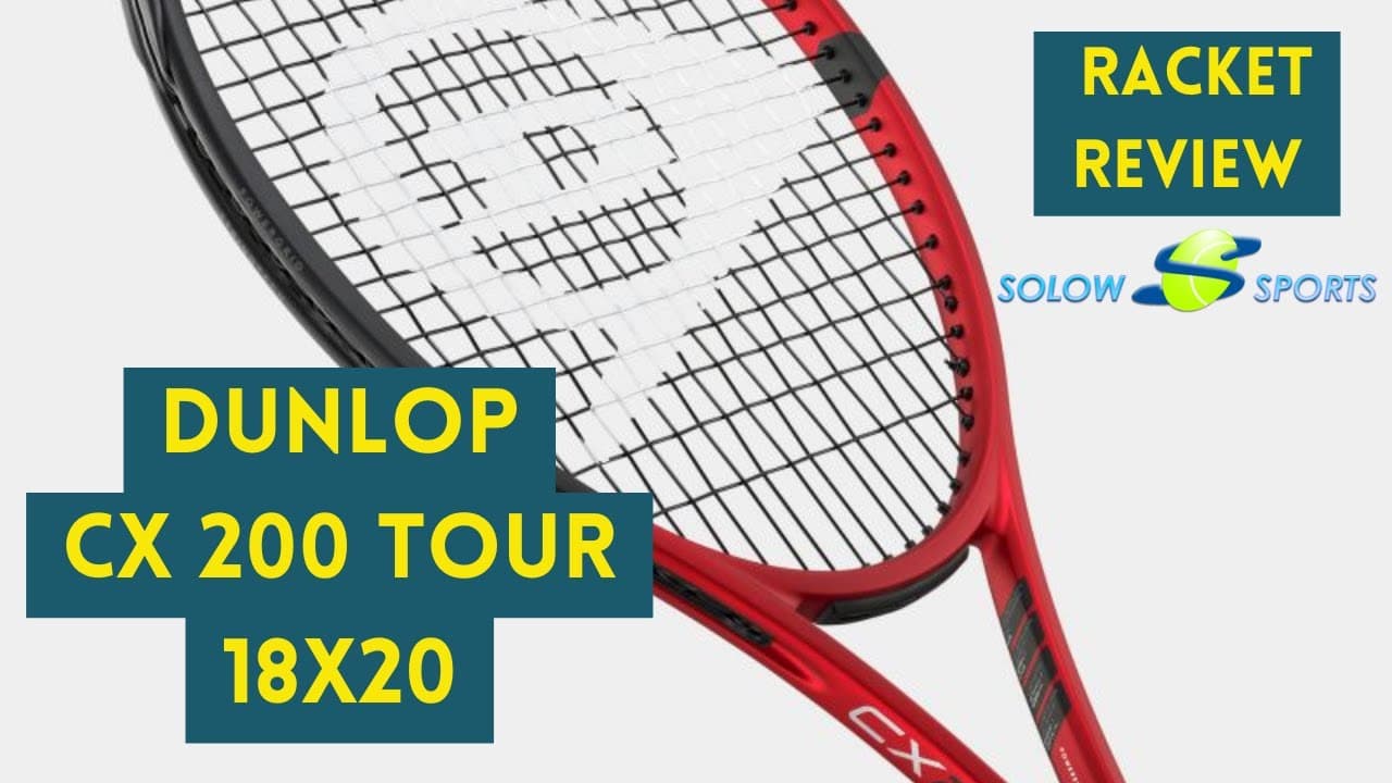 Dunlop CX 200 Tour 18x20 Tennis Racket Review
