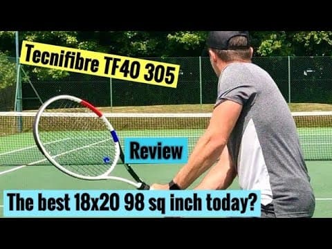 Tecnifibre TF40 305 Tennis Racket / Racquet review