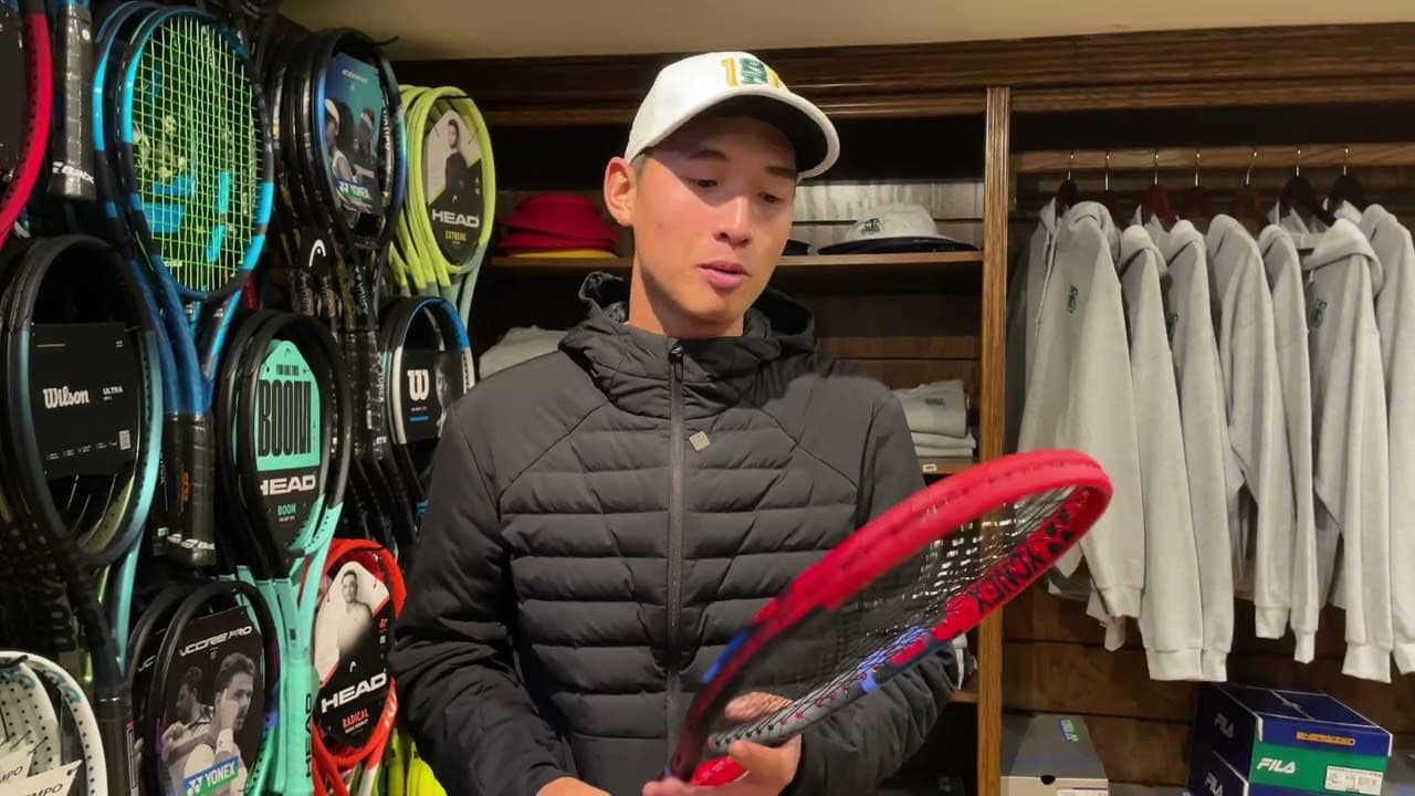 NEW 2023 YONEX VCORE 100 TENNIS RACKET REVIEW - WATCH OUT SPIN COMING!!!