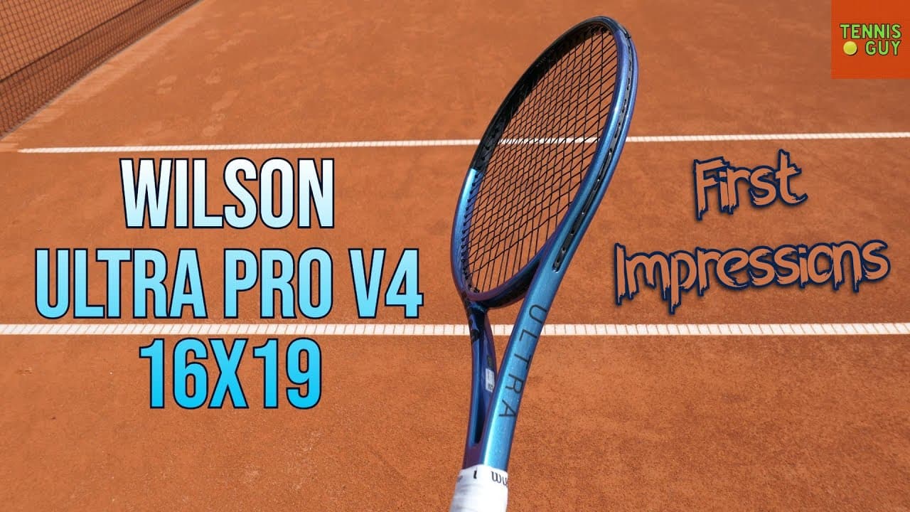 🎾 WILSON ULTRA PRO V4 16x19 First Impressions - It Plays Exactly How I Imagined 👀