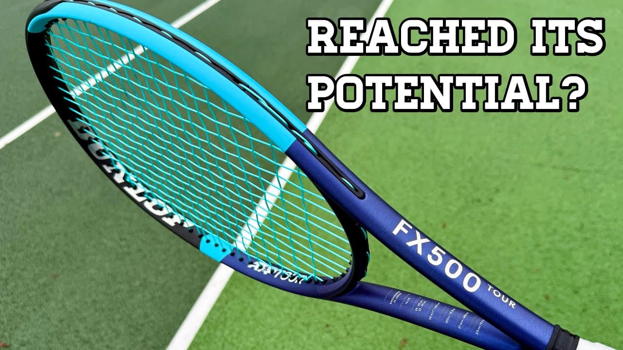 Dunlop FX 500 Tour Tennis Racket / Racquet review (2025/2026 release)