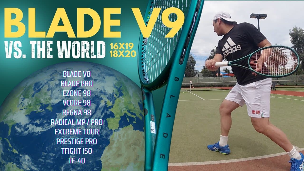 Wilson Blade 98 V9 16x19 vs 18x20 Racquet Review - Worth The Upgrade? Direct Comparisons To Best 98s