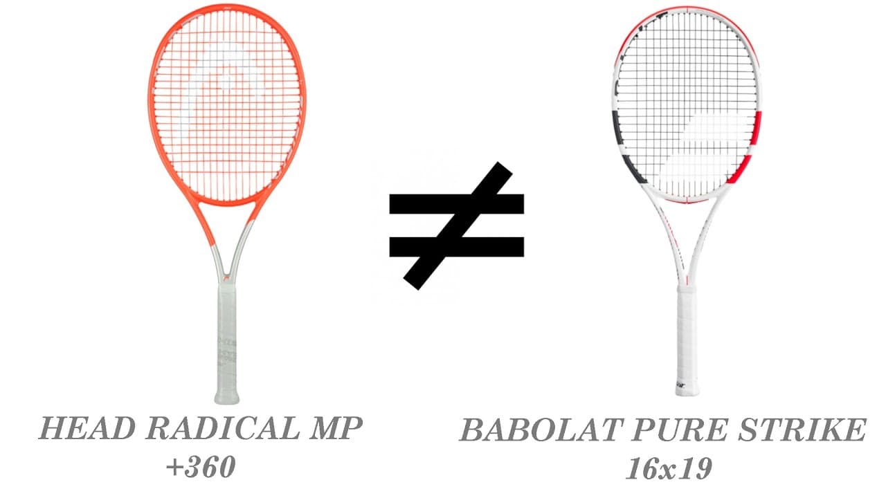 SIMILAR but DIFFERENT? HEAD Radical MP vs. Babolat Pure Strike 16x19