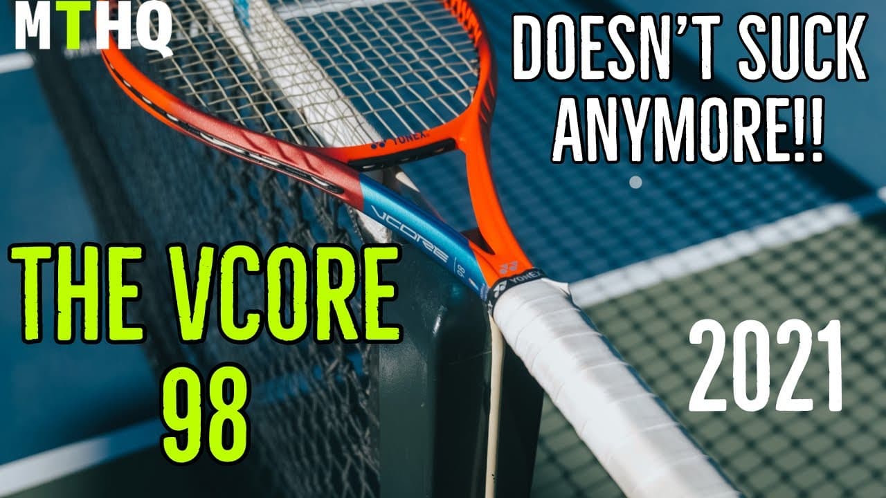 2021 Yonex VCORE 98 Racket Review - FINALLY A SOLID 98!!