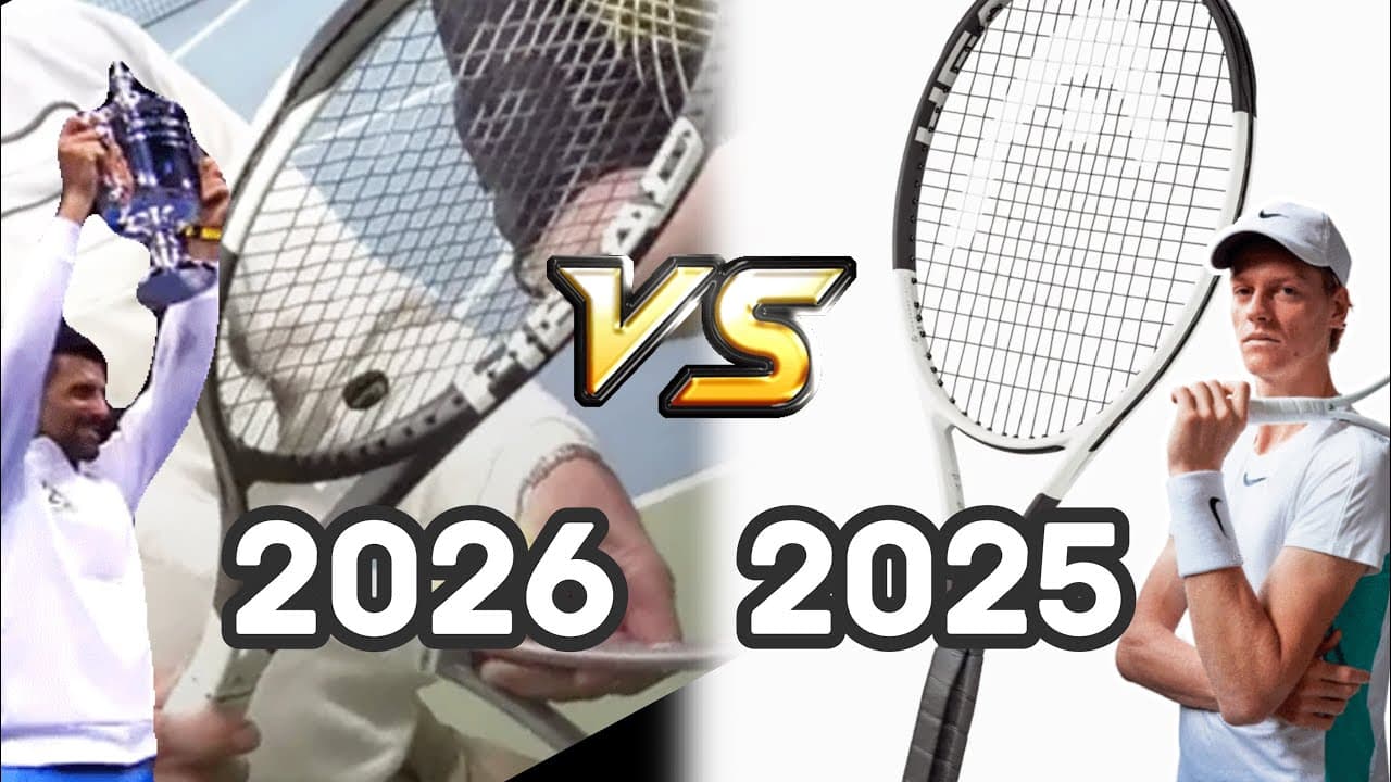 Head Speed MP 2026 vs 2025 -Alex Tennis