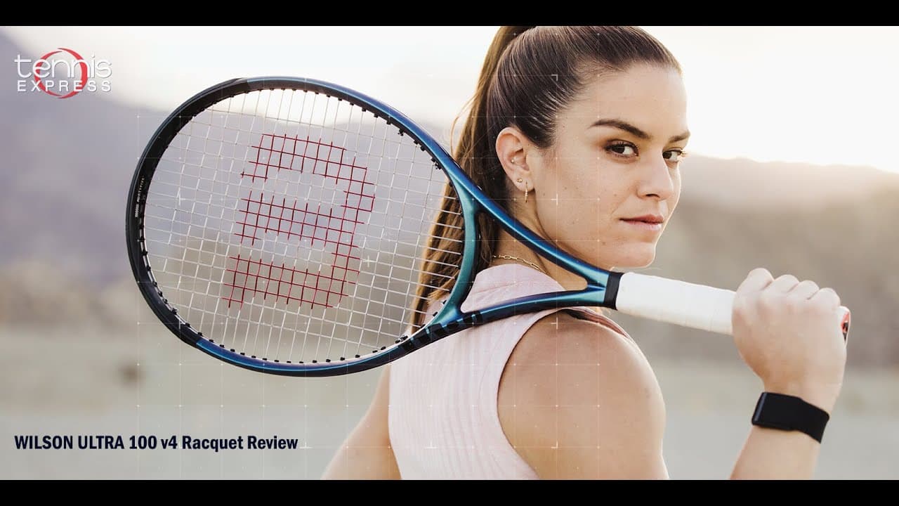 WILSON ULTRA 100 v4 Tennis Racquet Review | Tennis Express