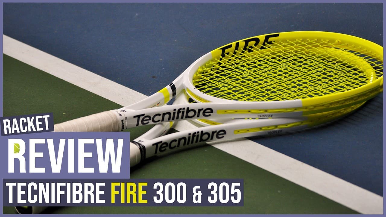 Comfortable and Stiff? Tecnifibre FIRE 300 & 305 Racket Review