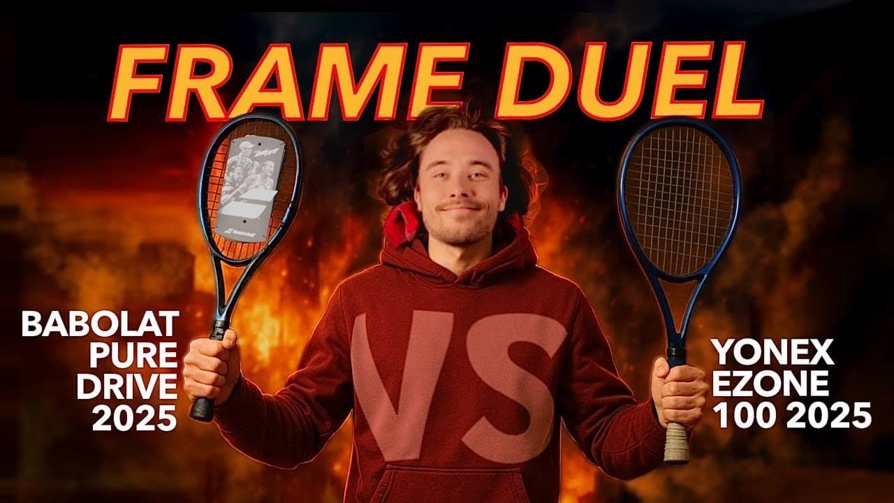 Yonex Ezone 100 2025 vs Babolat Pure Drive 2025 | Frame Duel