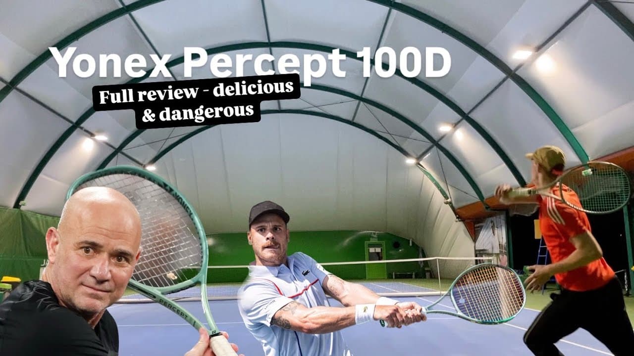 Yonex Percept 100D tennis racquet review (18x19 new meta!)