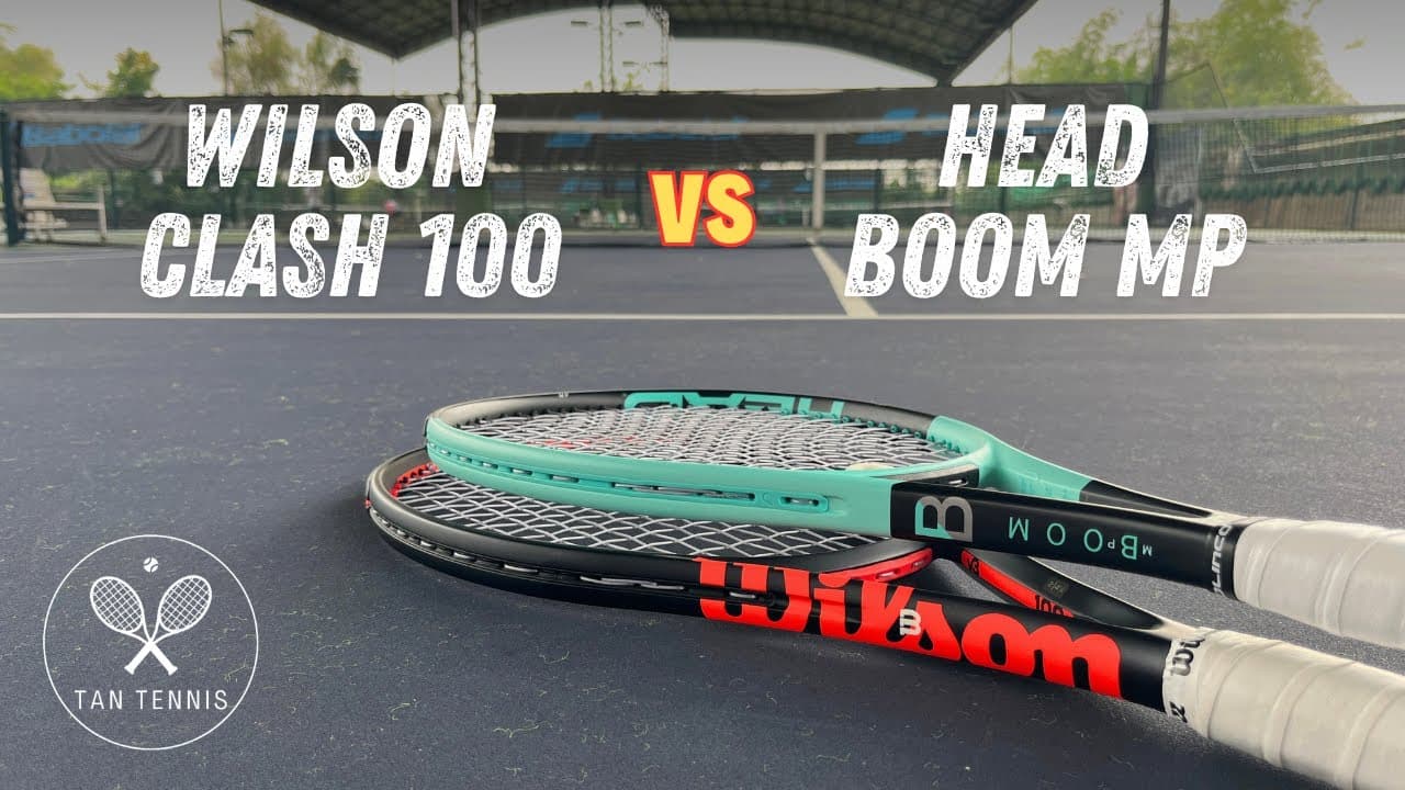 Beginner's Choice: Wilson Clash 100 v3 or Head Boom MP 2024?