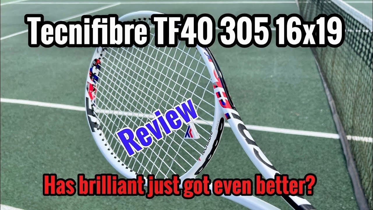 Tecnifirbre TF40 305 16x19 Tennis Racquet / Racket review