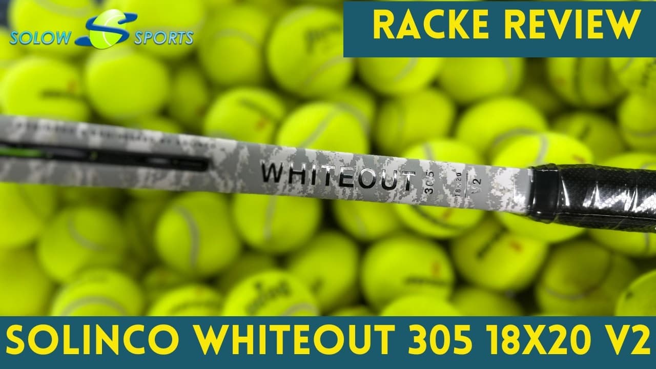 Solinco Whiteout 305 18x20 v2 Tennis Racket Review