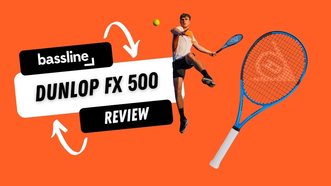 Dunlop FX 500 Tennis Racket Review - Easy Power, Comfortable, Reliable