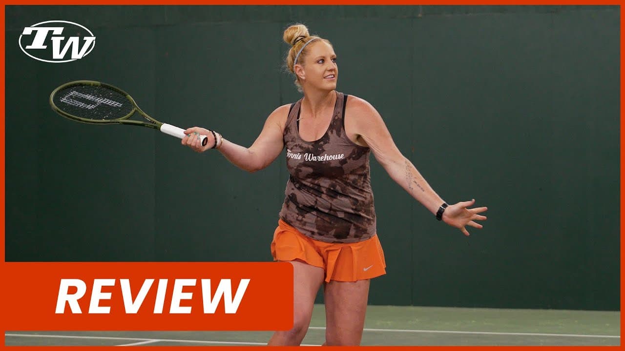 Prince Phantom 100X 305 Racquet Review is here! What we love about it: modern control, speed, spin 💚
