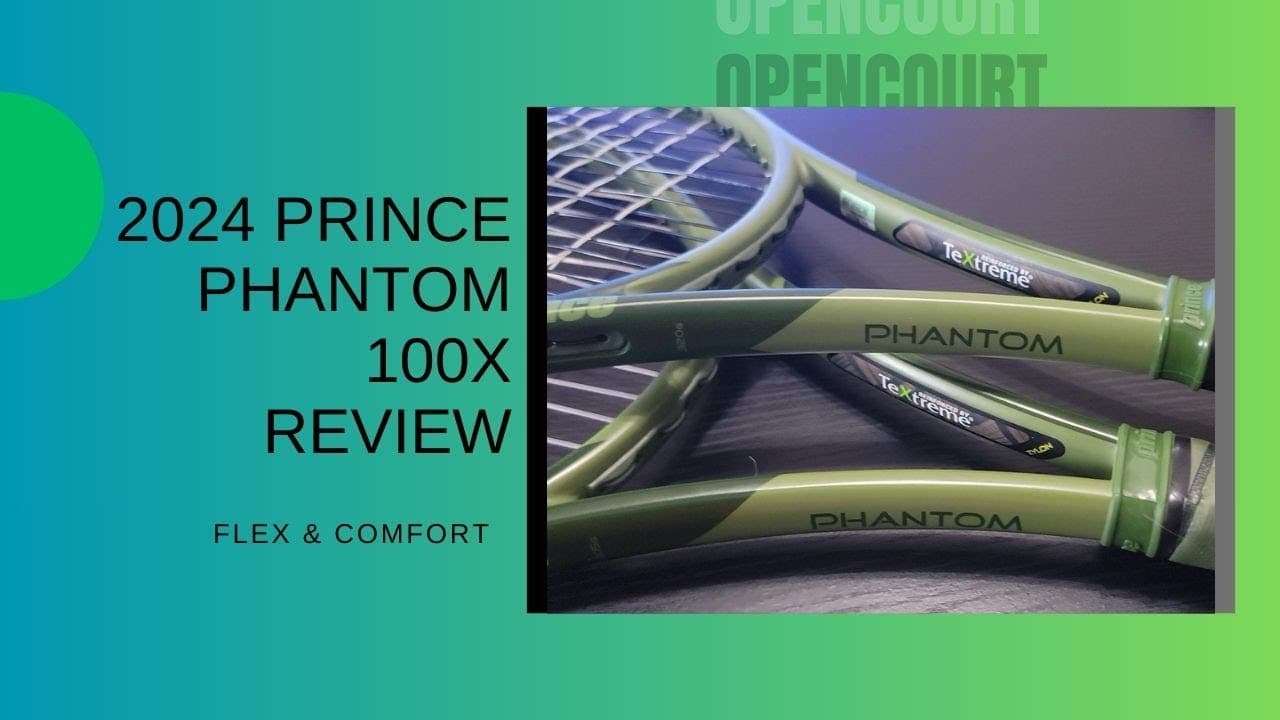 The Softest Racket I've Ever Tried - 2024 Prince Phantom 100X Review