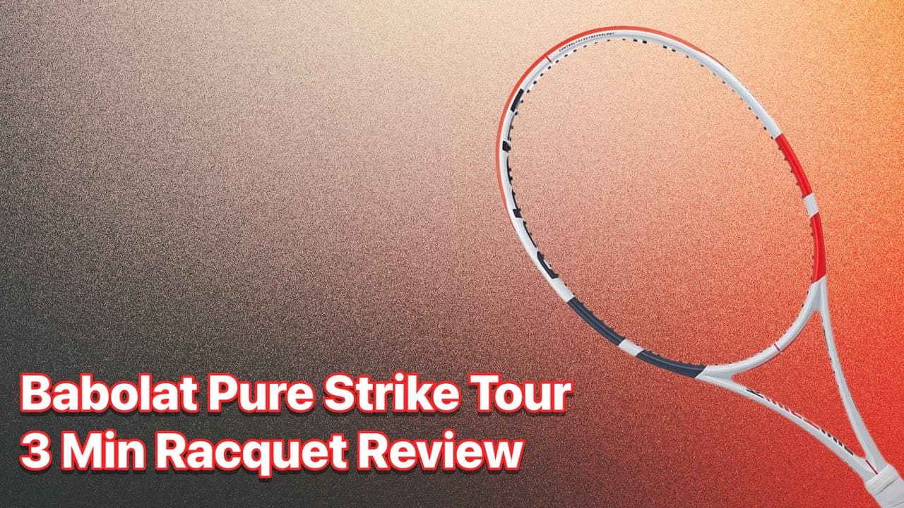 Babolat Pure Strike Tour 98 16x19 Racquet Review - 3 Minute Racquet Review