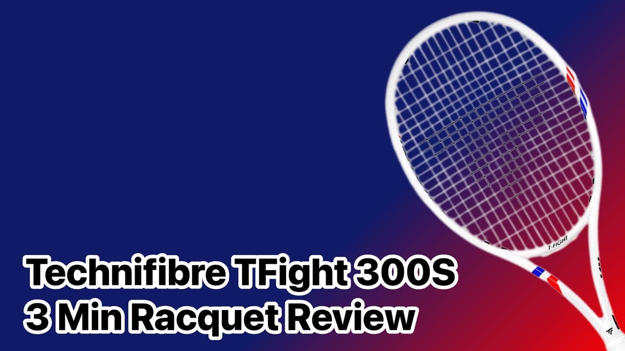 Technifibre TFight 300S (16x19) - 3 Minute Racquet Review