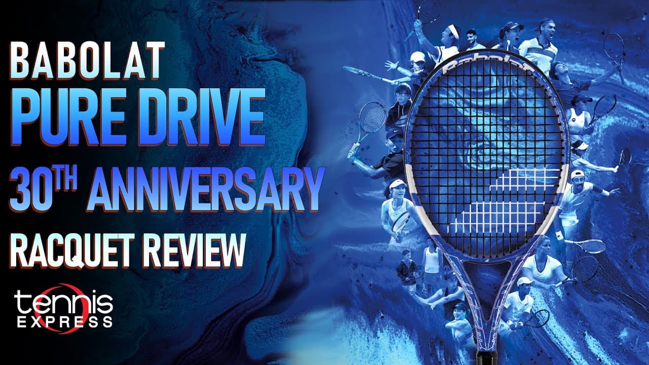 Babolat Pure Drive 30th Anniversary Tennis Racquet Review | Tennis Express