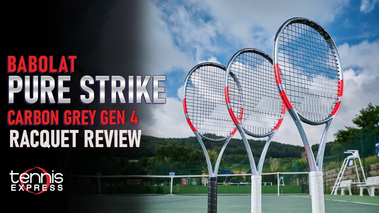 Babolat Pure Strike Carbon Grey Tennis Racquet Review