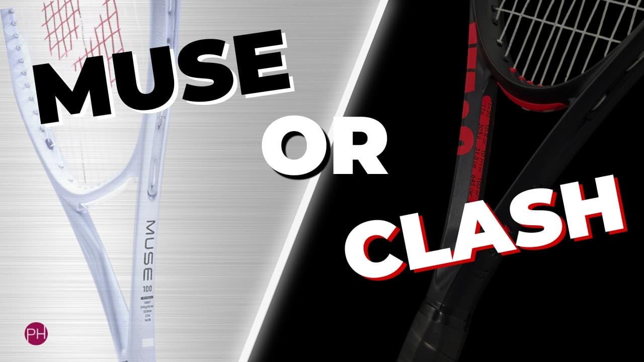 YONEX MUSE OR WILSON CLASH?! Which is right for you? | Tennis Racket Review | PH Tennis