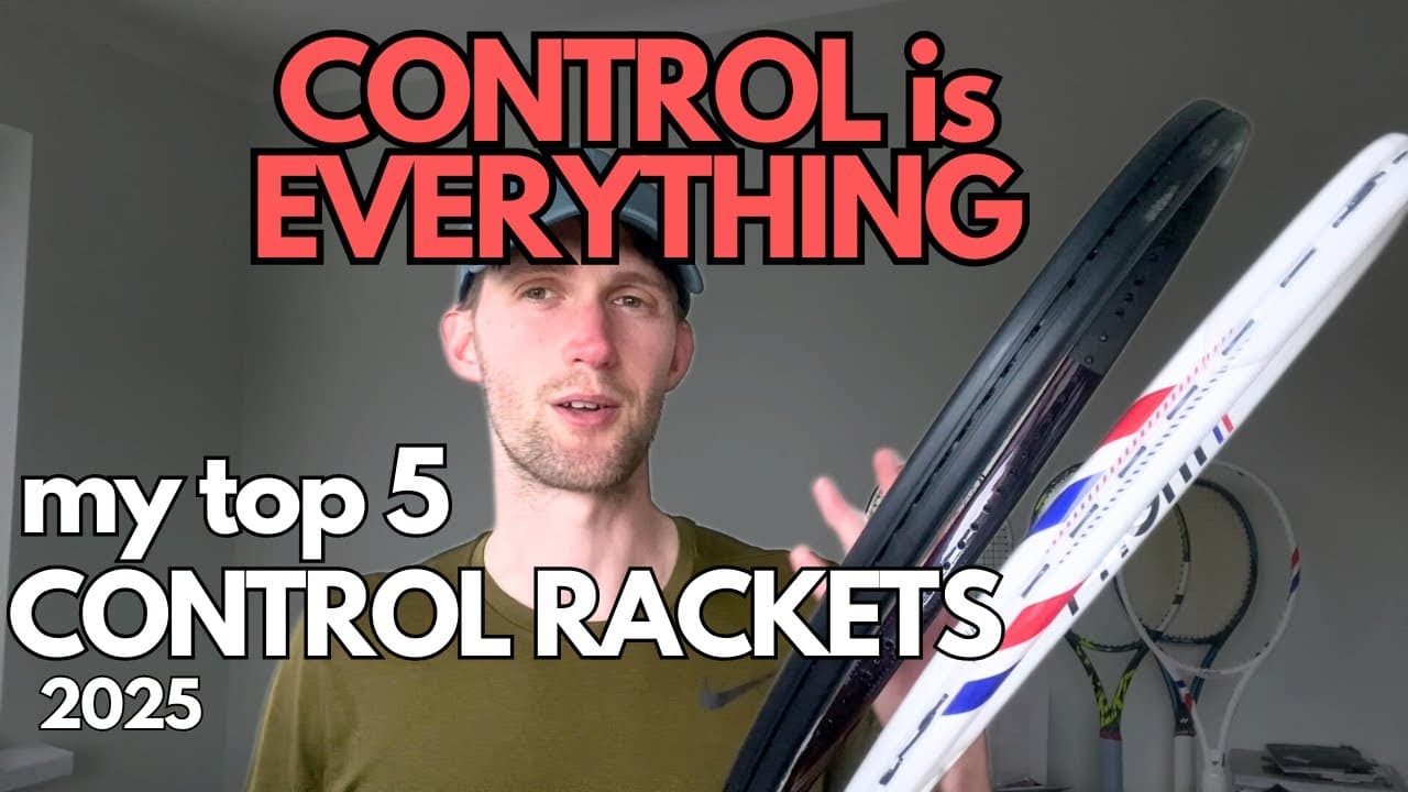 TOP 5 Best Rackets for Control in 2025