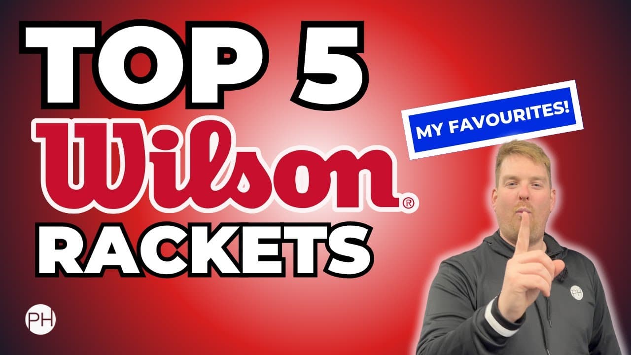 The BEST Wilson Racquet Ever? Top 5 List Revealed! | Tennis Racket Review | PH Tennis